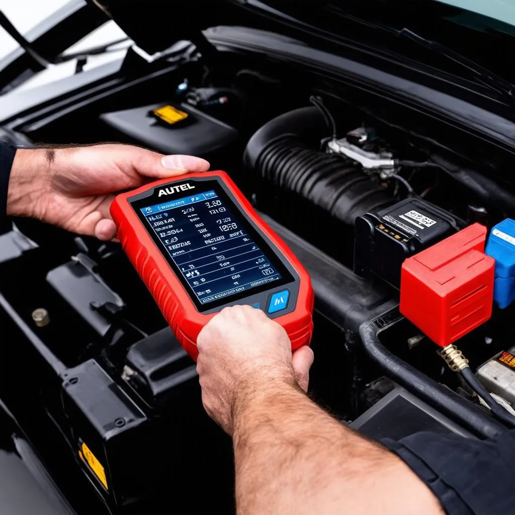 Car Diagnostics with Autel MK808S