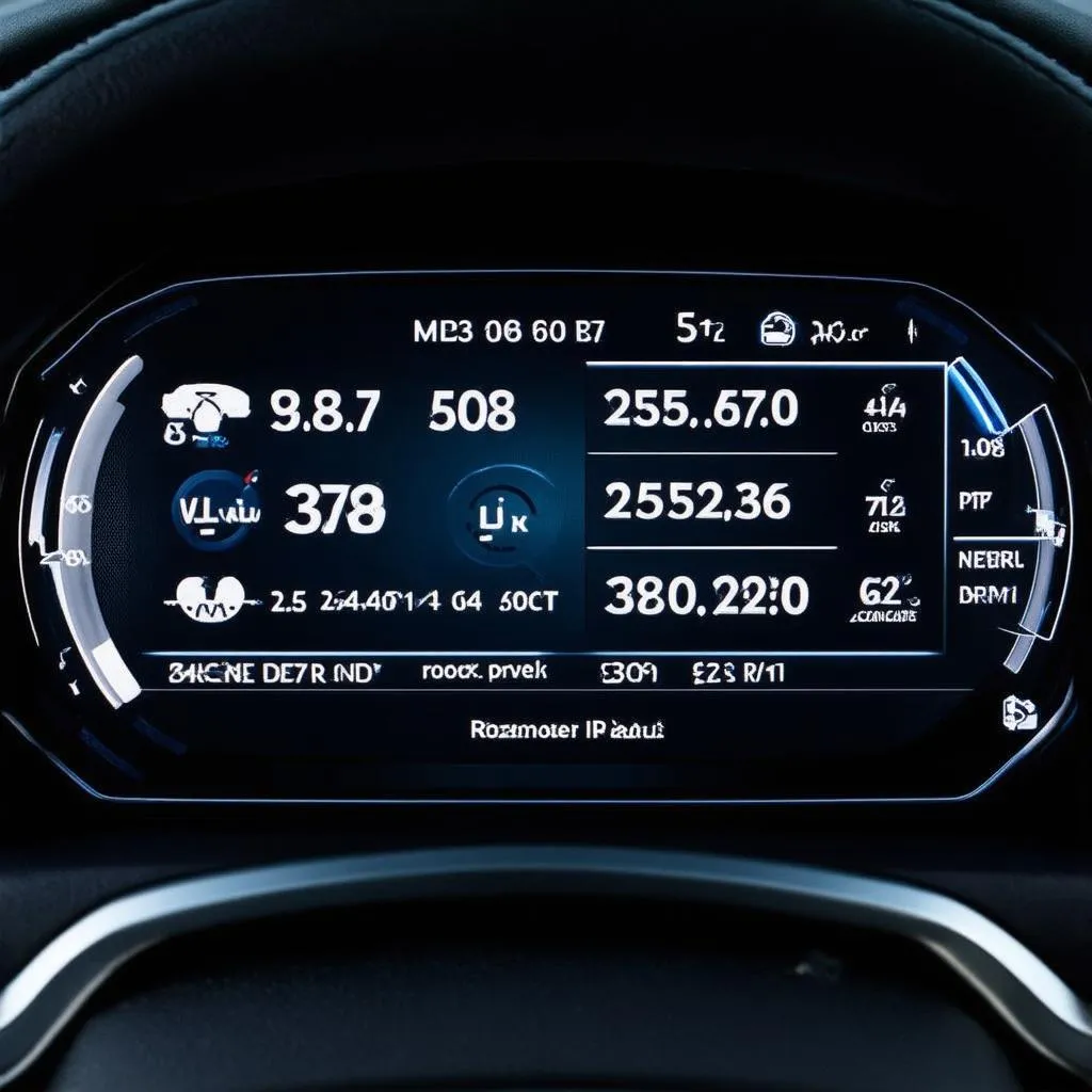 Car Diagnostics on Screen