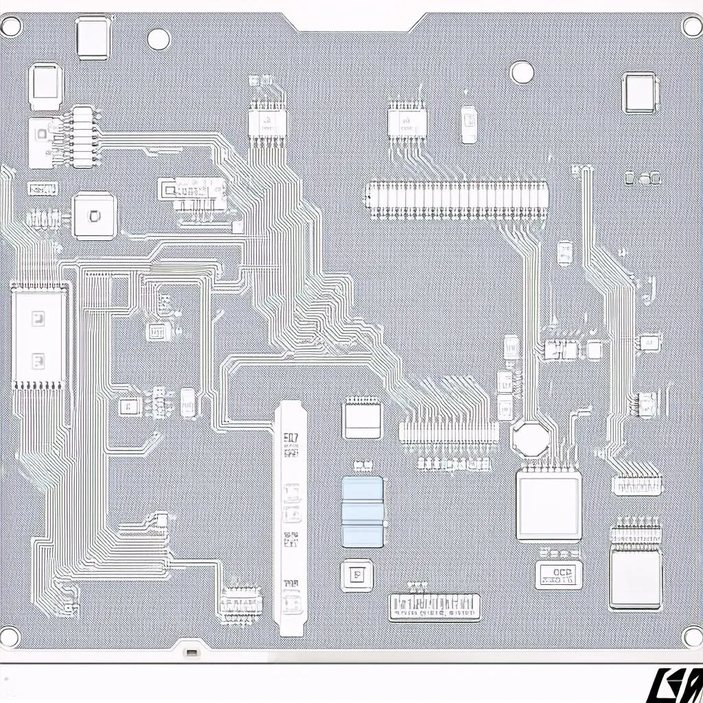 Car ECM Circuit Board