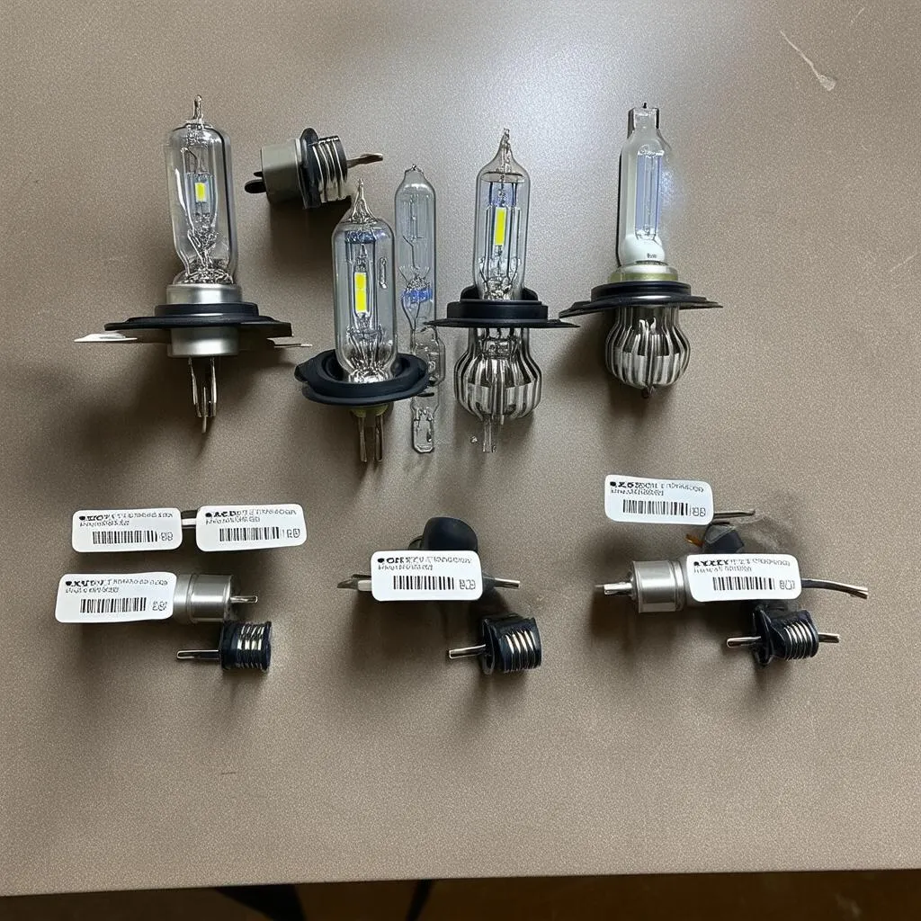 Car Headlight Bulb Types