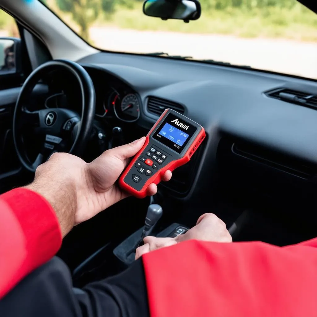 Car Owner Repairing