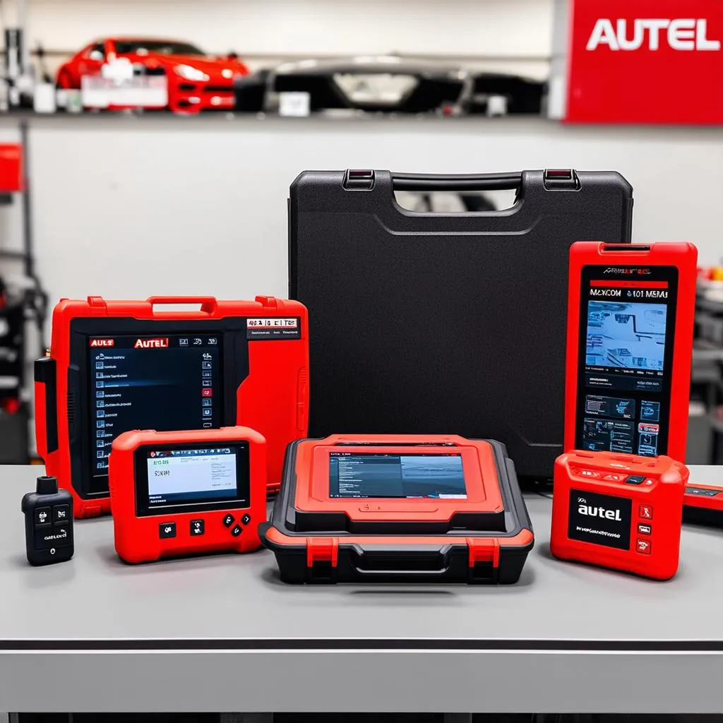 Autel MaxiCOM MK908P, Autel MaxiSys Elite, Autel MaxiSys MS906BT, Autel MaxiIM IM608