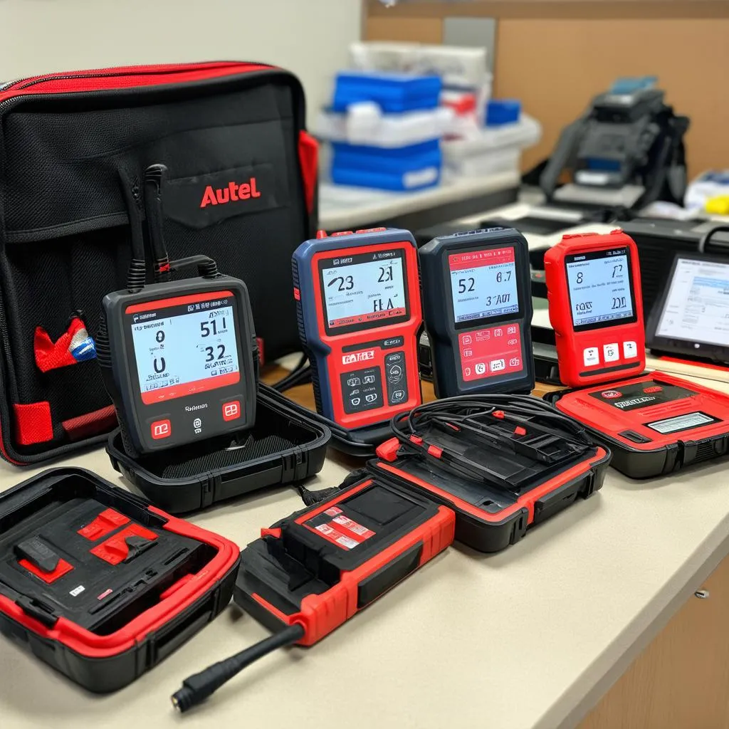 Various Autel HD code readers