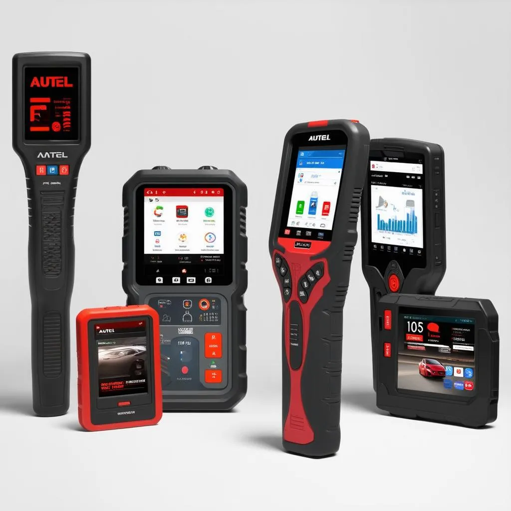 Various Autel Scanner Models