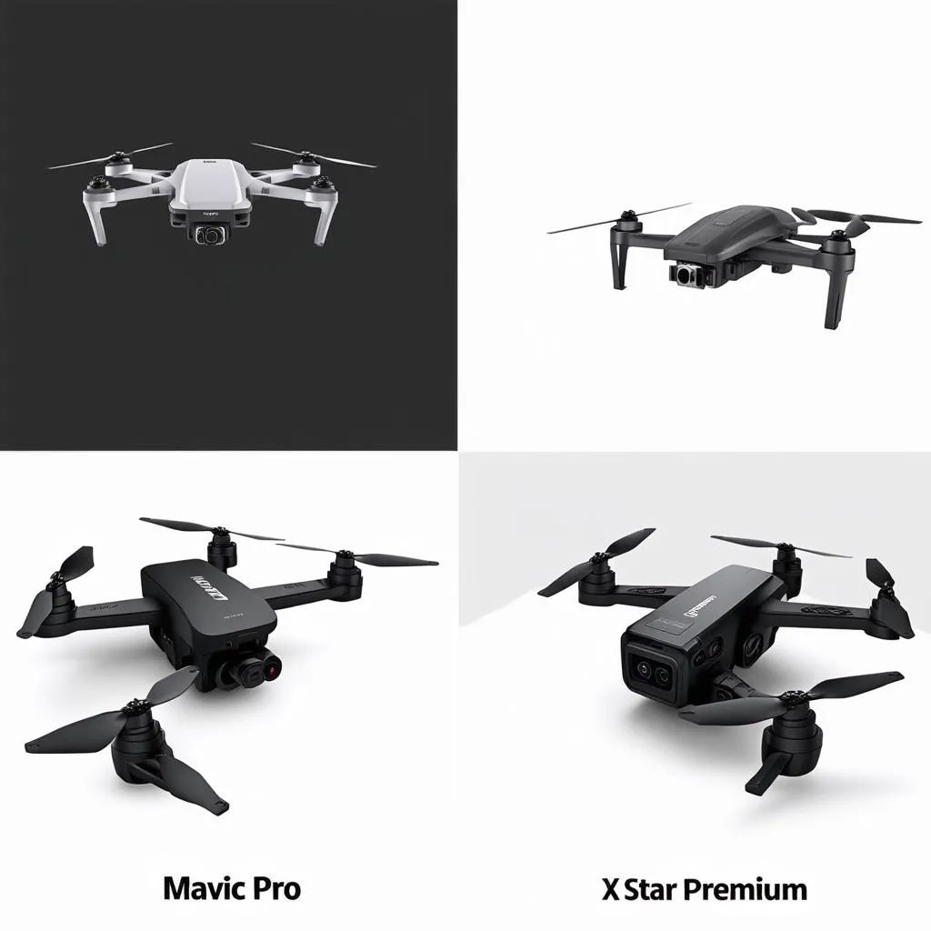 DJI Mavic Pro and Autel X Star Premium