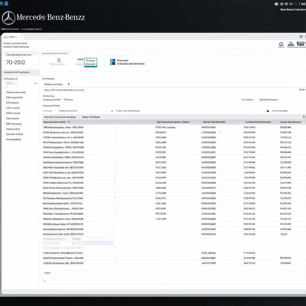 Mercedes Benz and Smart car EPC database