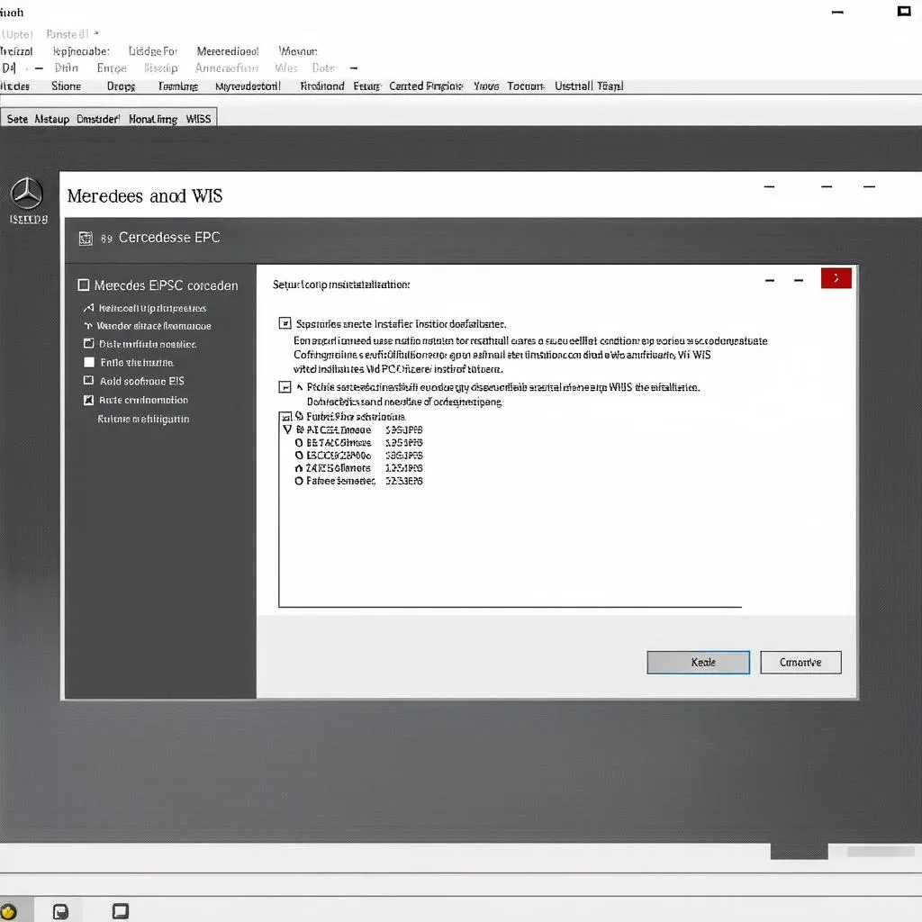 Mercedes EPC WIS Installation Setup