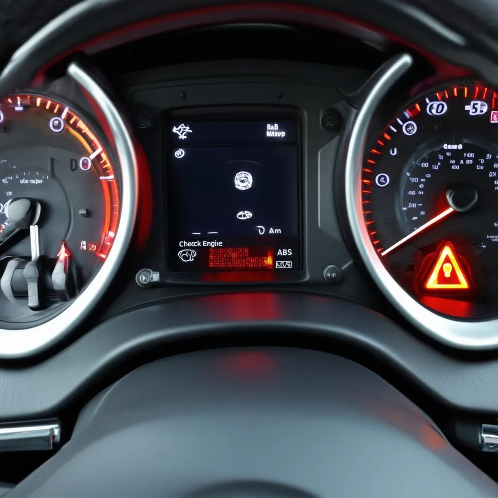 European Car Dashboard Warning Lights