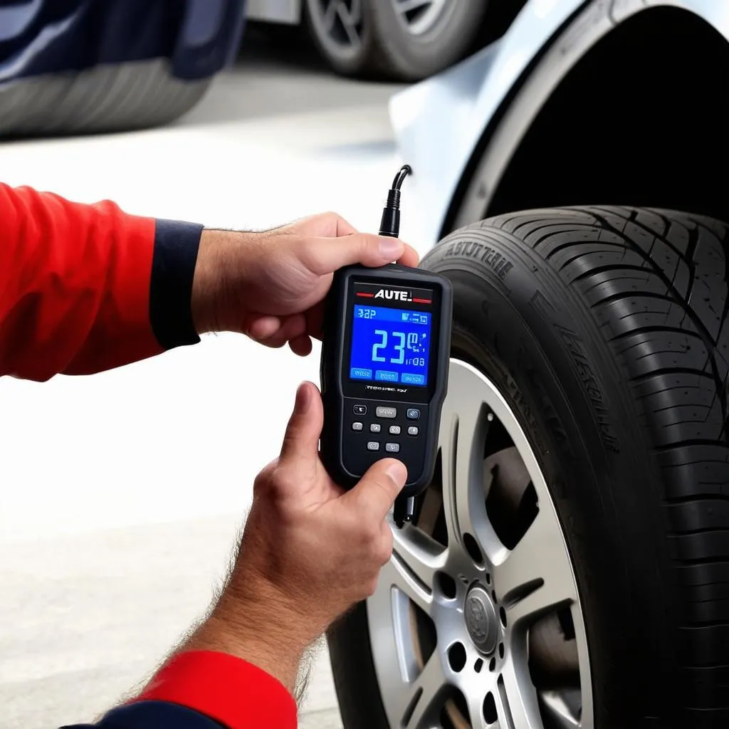 European Car Tire Pressure Monitoring