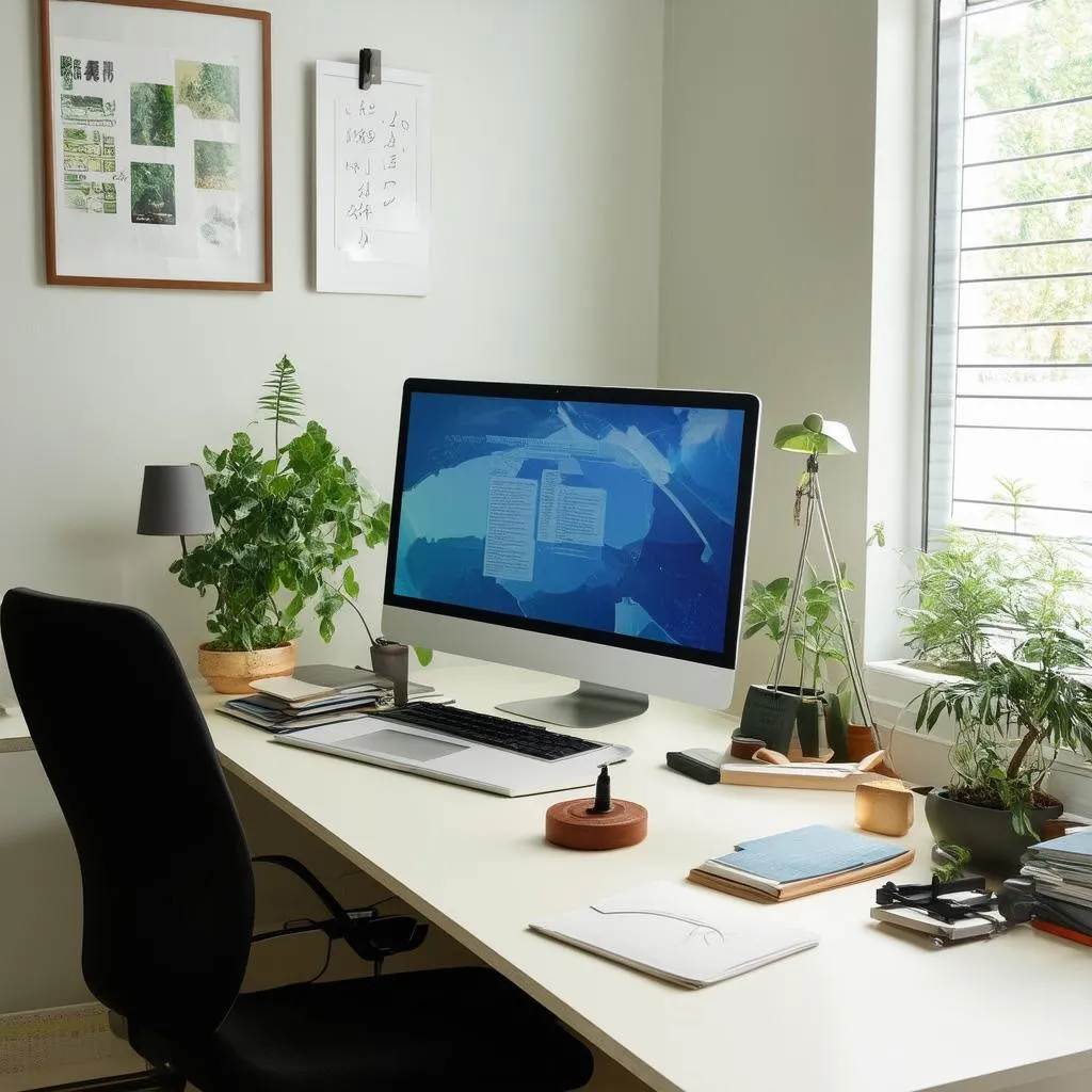 Feng Shui Workspace