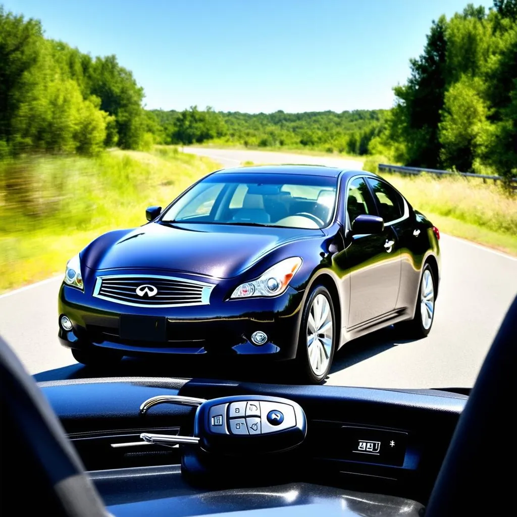 Infiniti G37 key fob