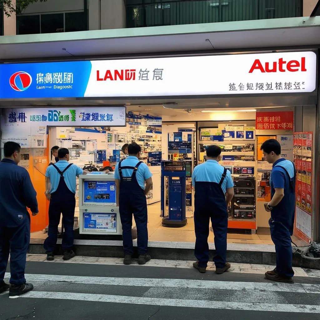 Launch and Autel Dealer Shopfront in Shenzhen