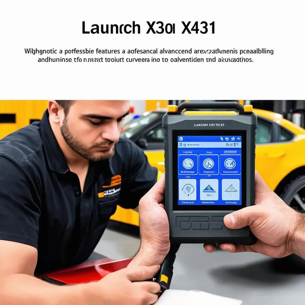 Launch X431 Professional Diagnostic Tool