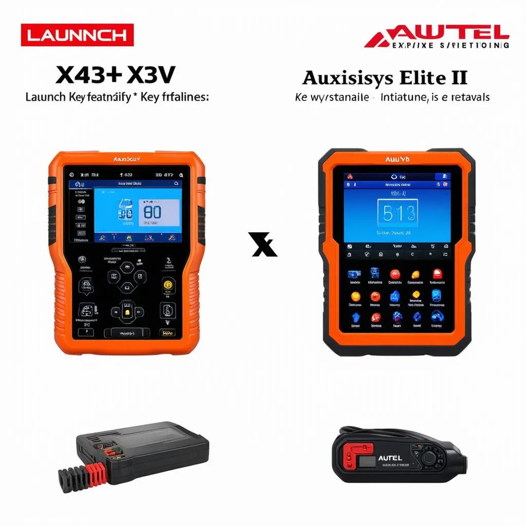 launch x431v+ vs autel scanner comparison