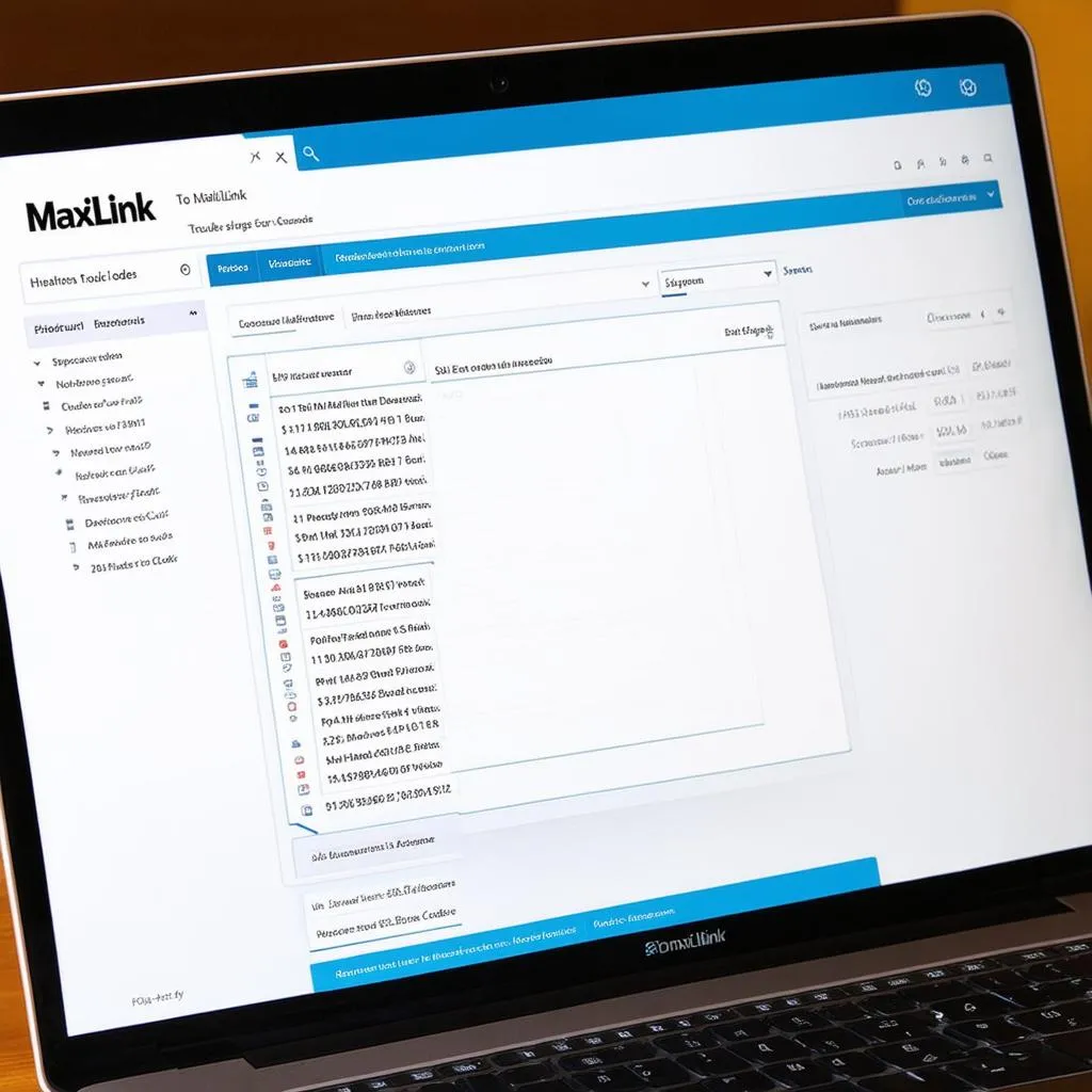 MaxiLink Software Interface