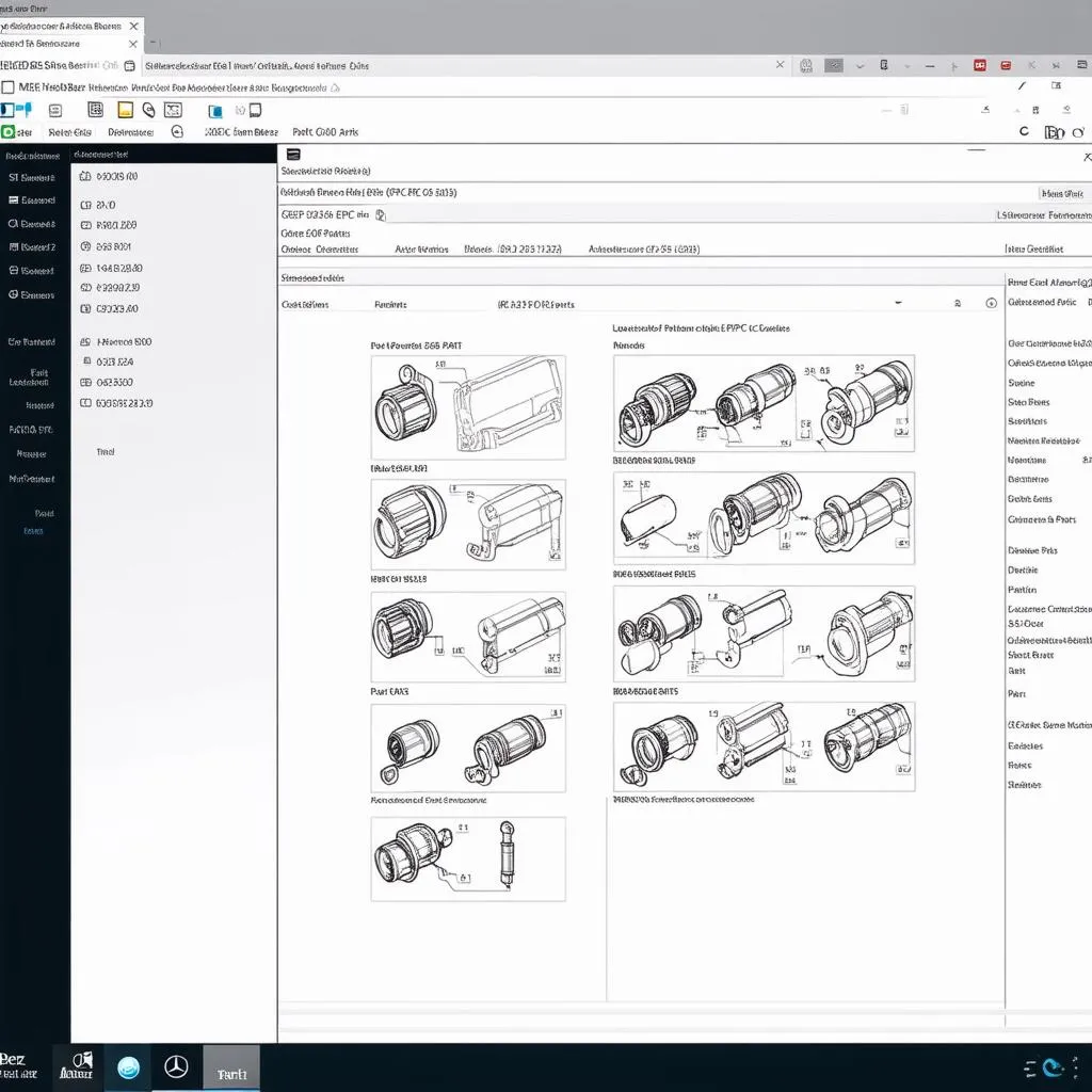 Mercedes-Benz EPC Interface