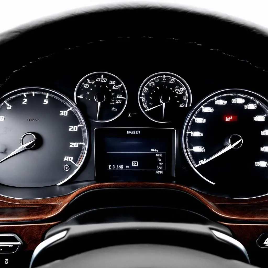 Mercedes Benz W210 dashboard