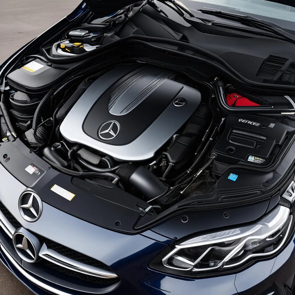 Mercedes C220 Engine