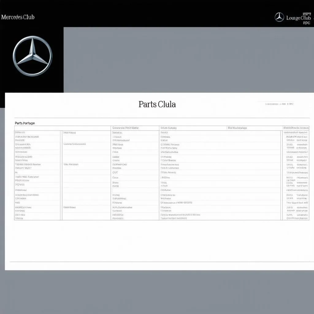 mercedes-club-lounge-epc-parts-catalog