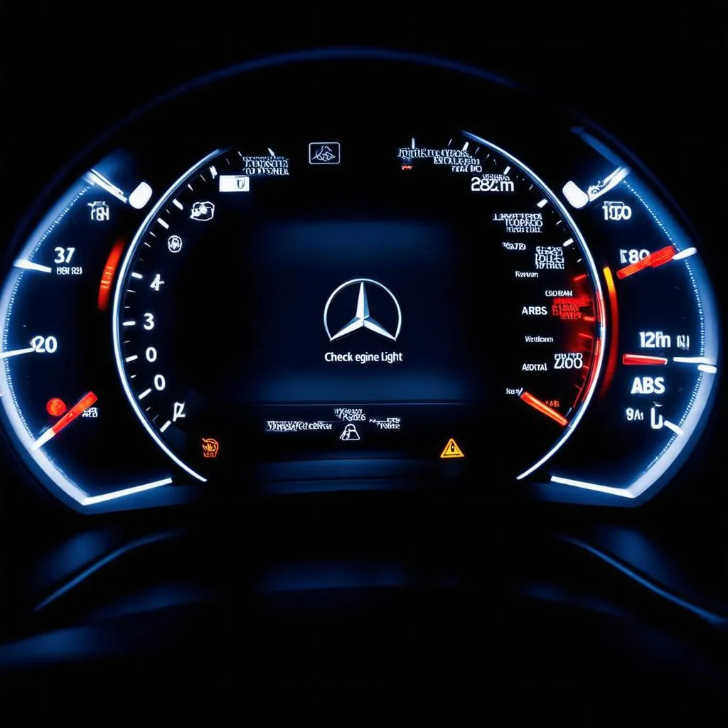 Mercedes Dashboard Warning Lights