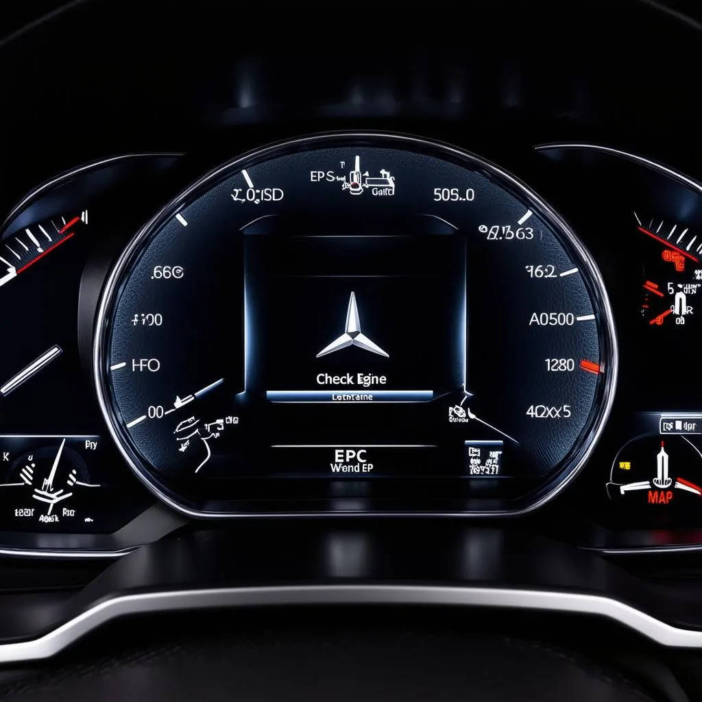 Mercedes Dashboard Warning Lights