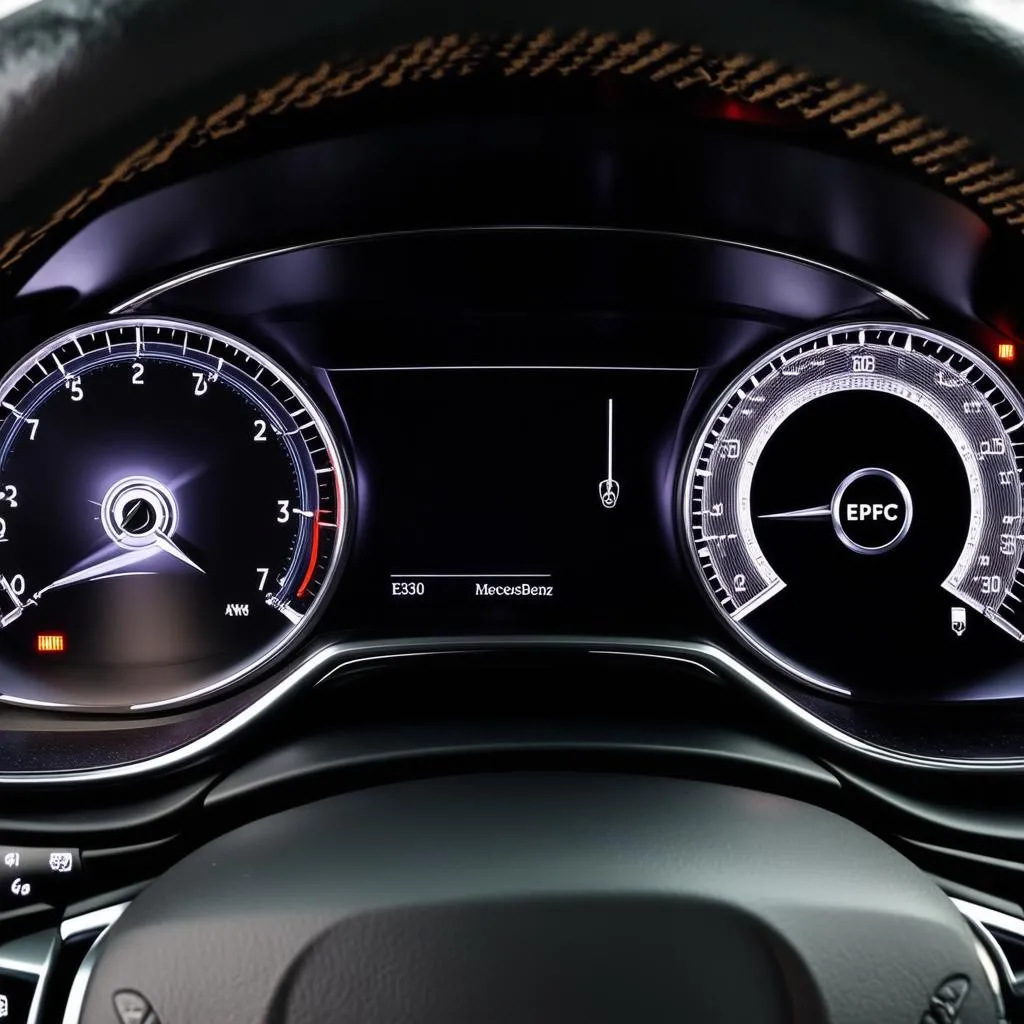 Mercedes E320 Dashboard