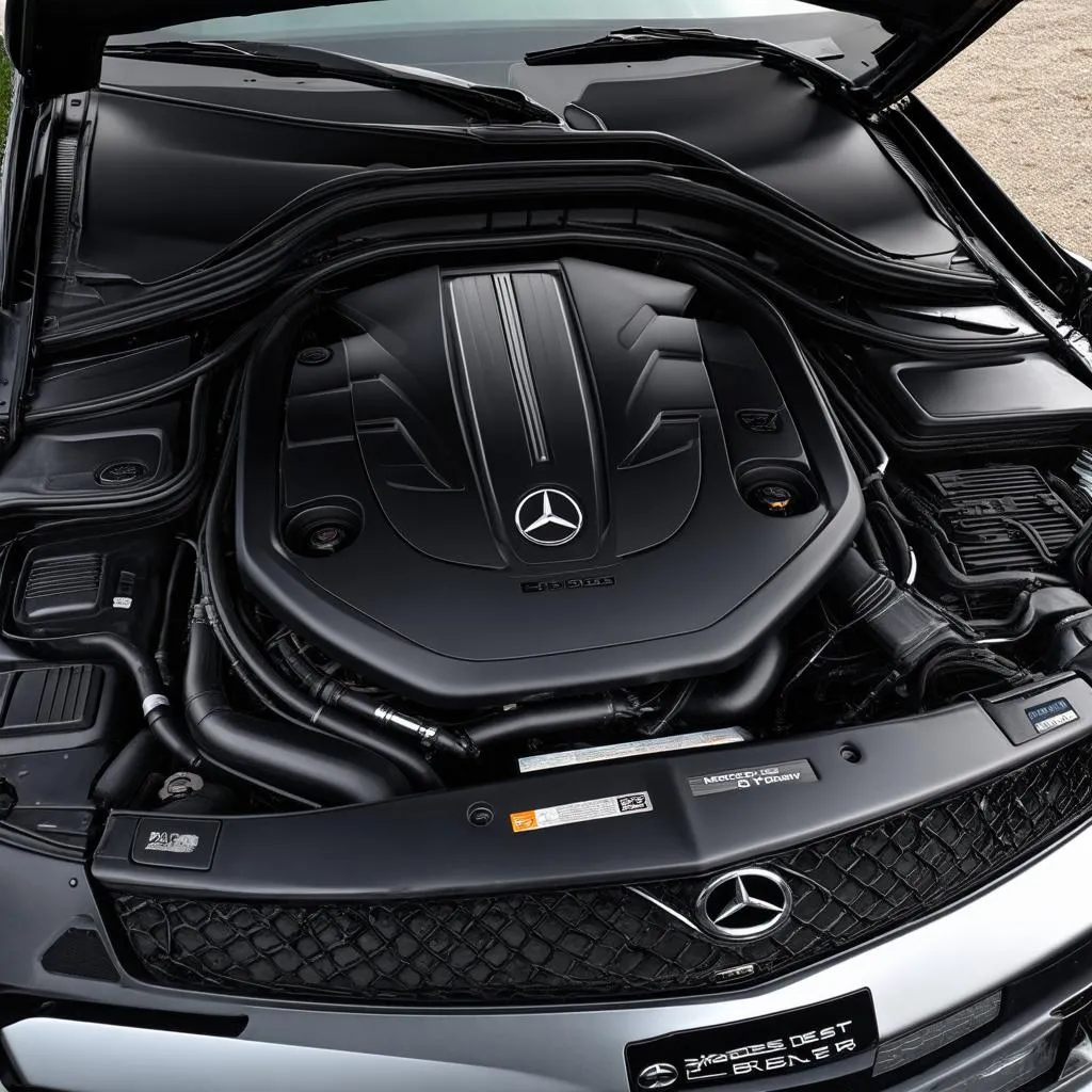 Mercedes E320 Engine