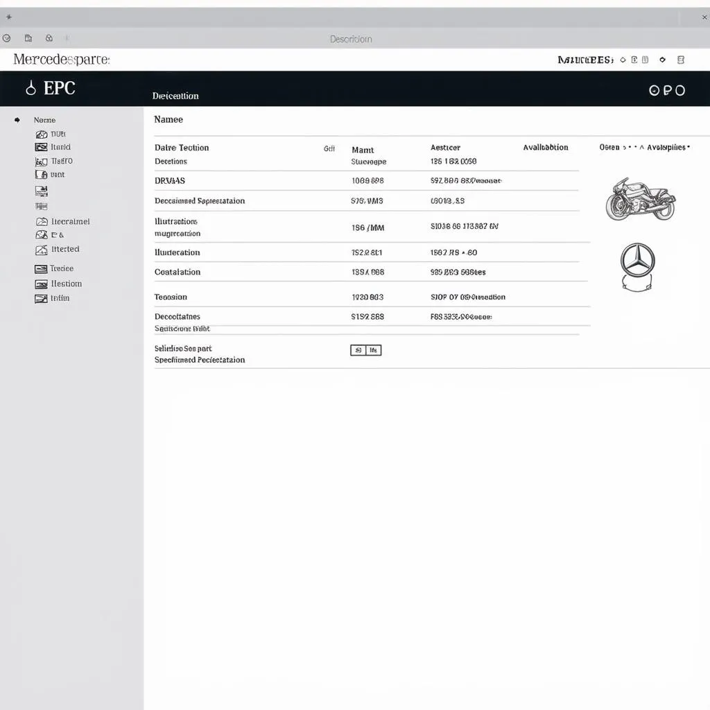 mercedes-epc-interface