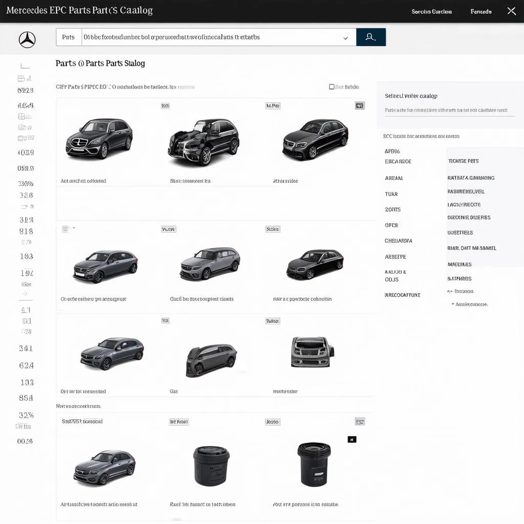 Mercedes EPC Parts Catalog