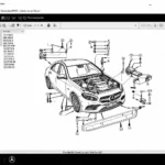 Mercedes EPC Screenshot