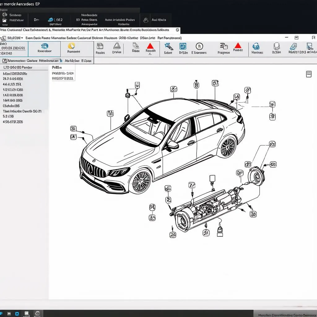 Mercedes EPC Software