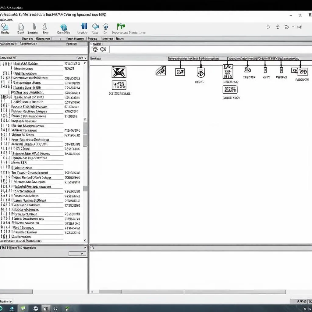 Mercedes EWA EPC Software Interface