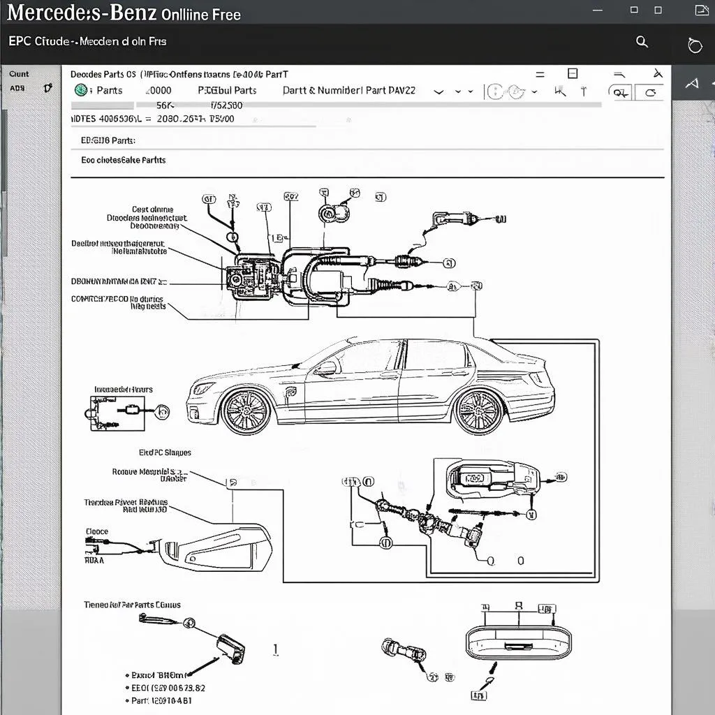 Mercedes Parts Catalog