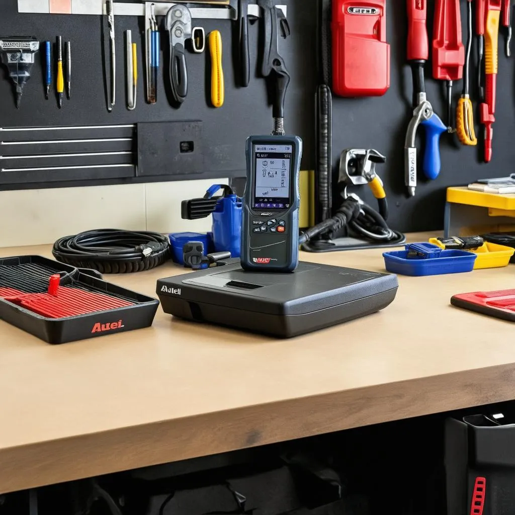 Organized Mechanic Workspace