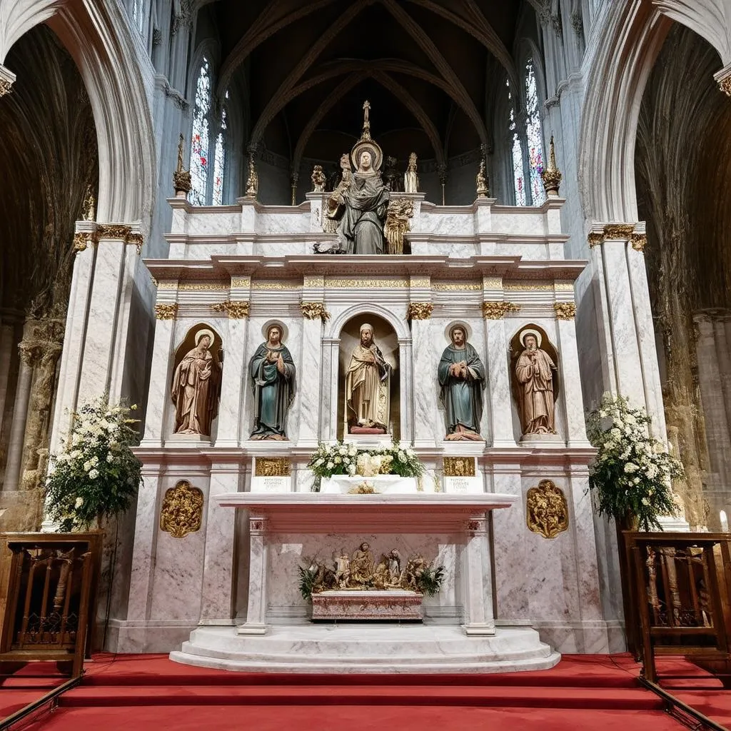 Pavia Cathedral Altar