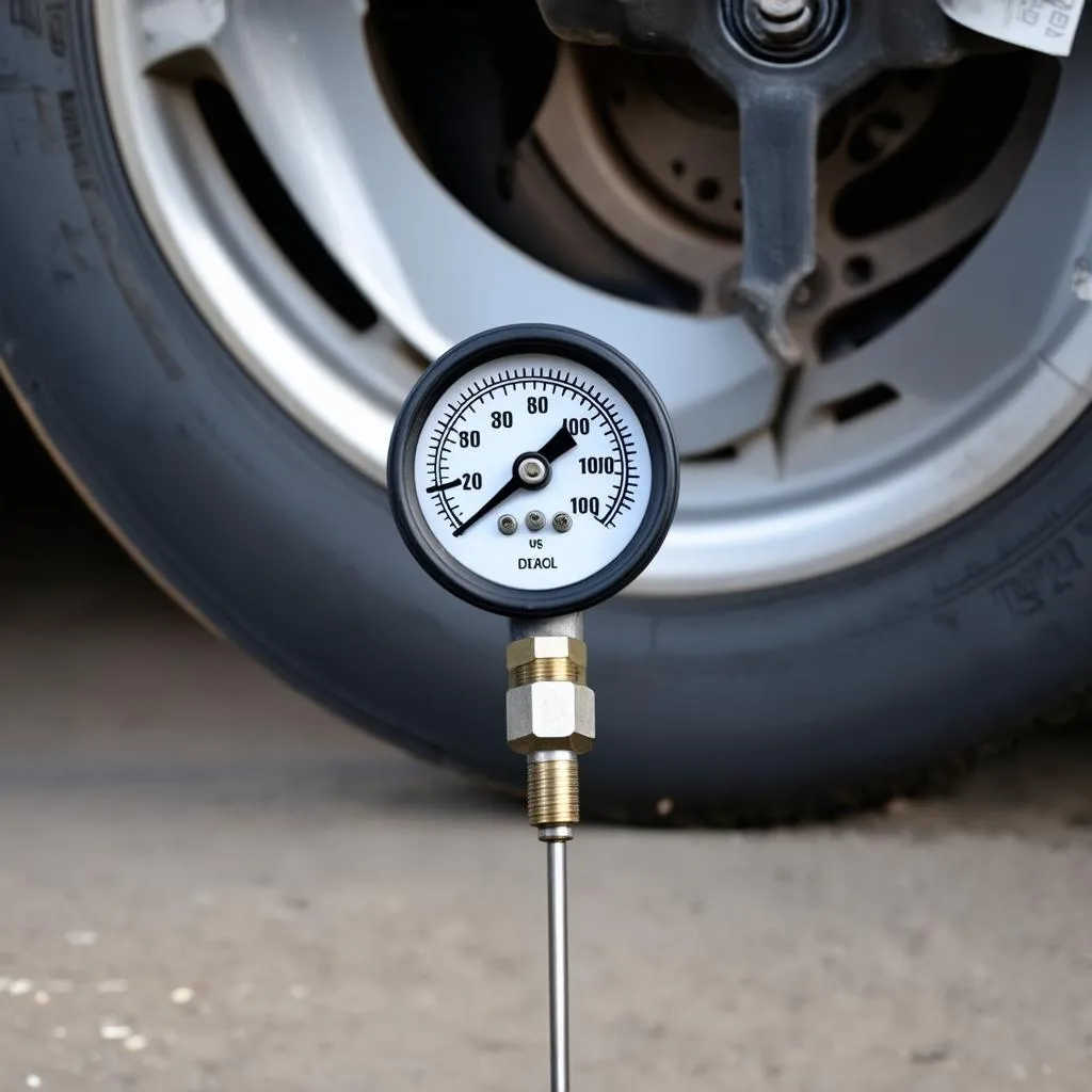 Tire pressure gauge