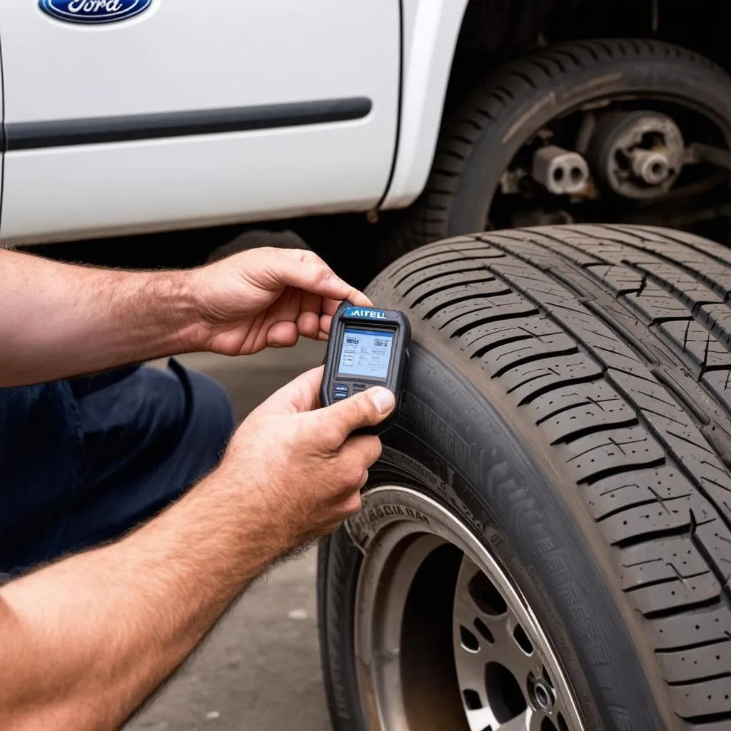 TPMS sensor installation