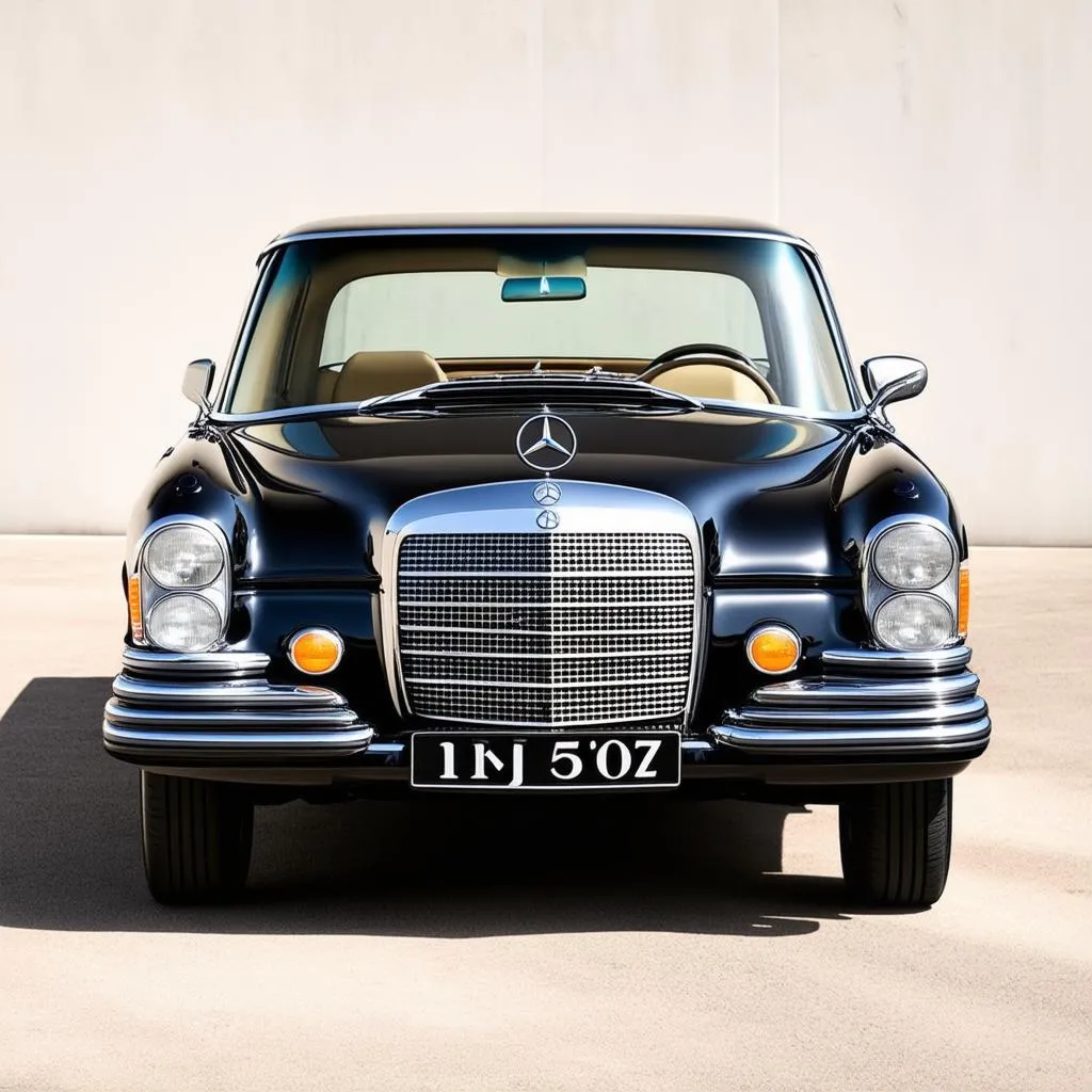 Vintage Mercedes-Benz car