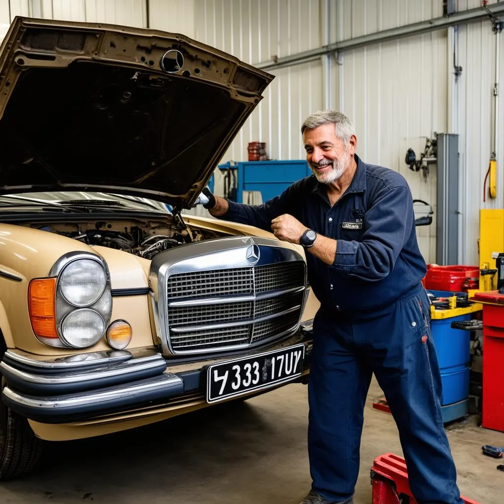 Vintage Mercedes Restoration