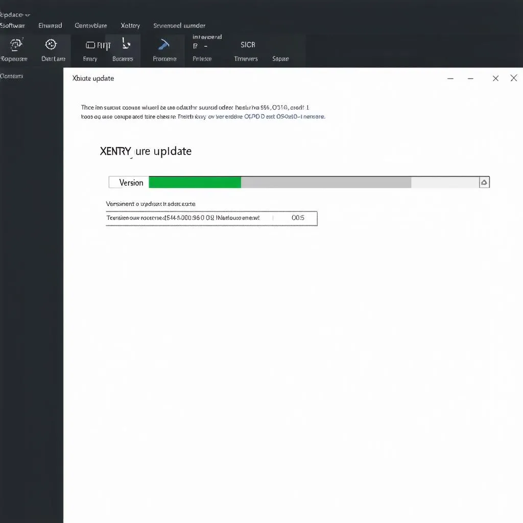 Xentry update process