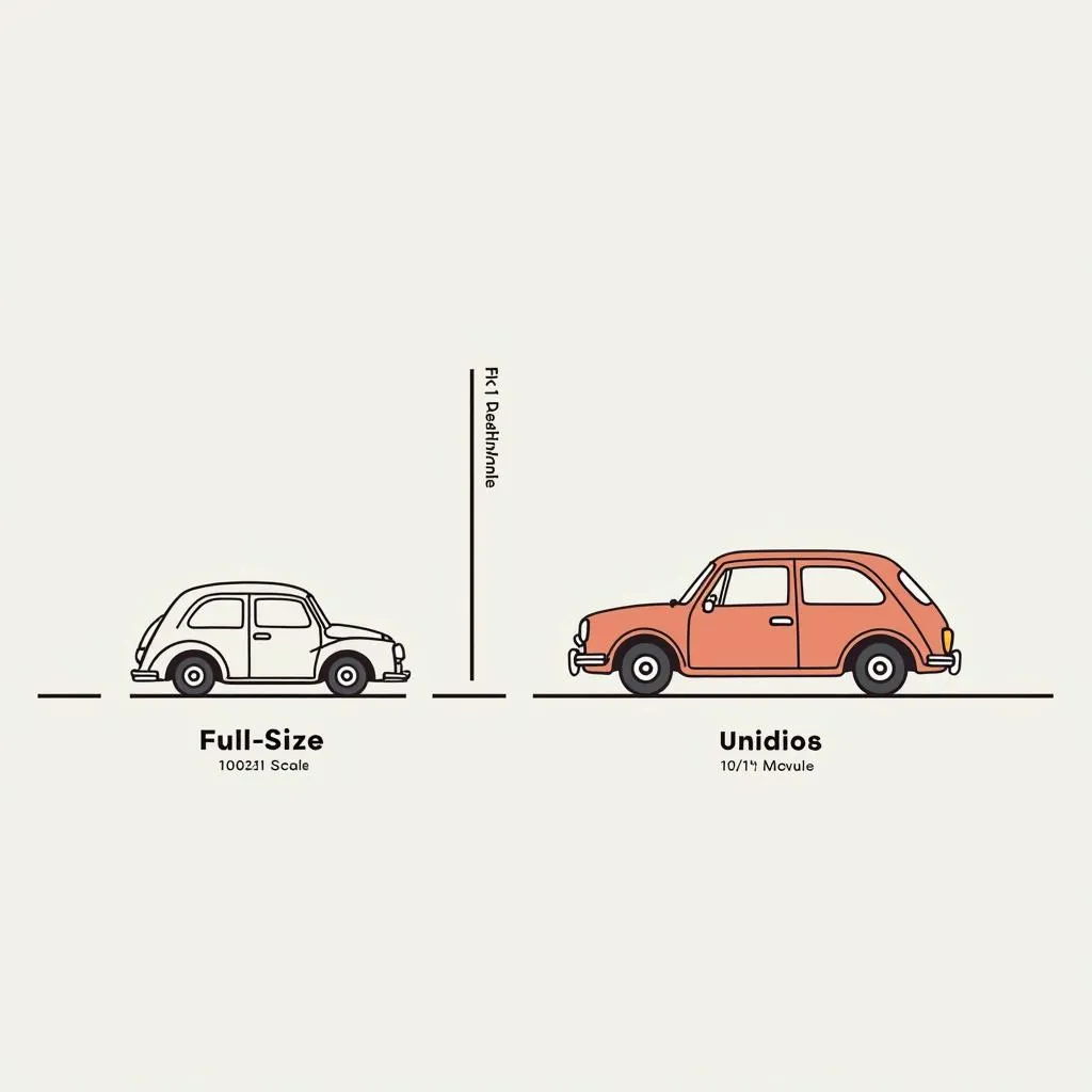 1/20 Scale Model Car Dimensions