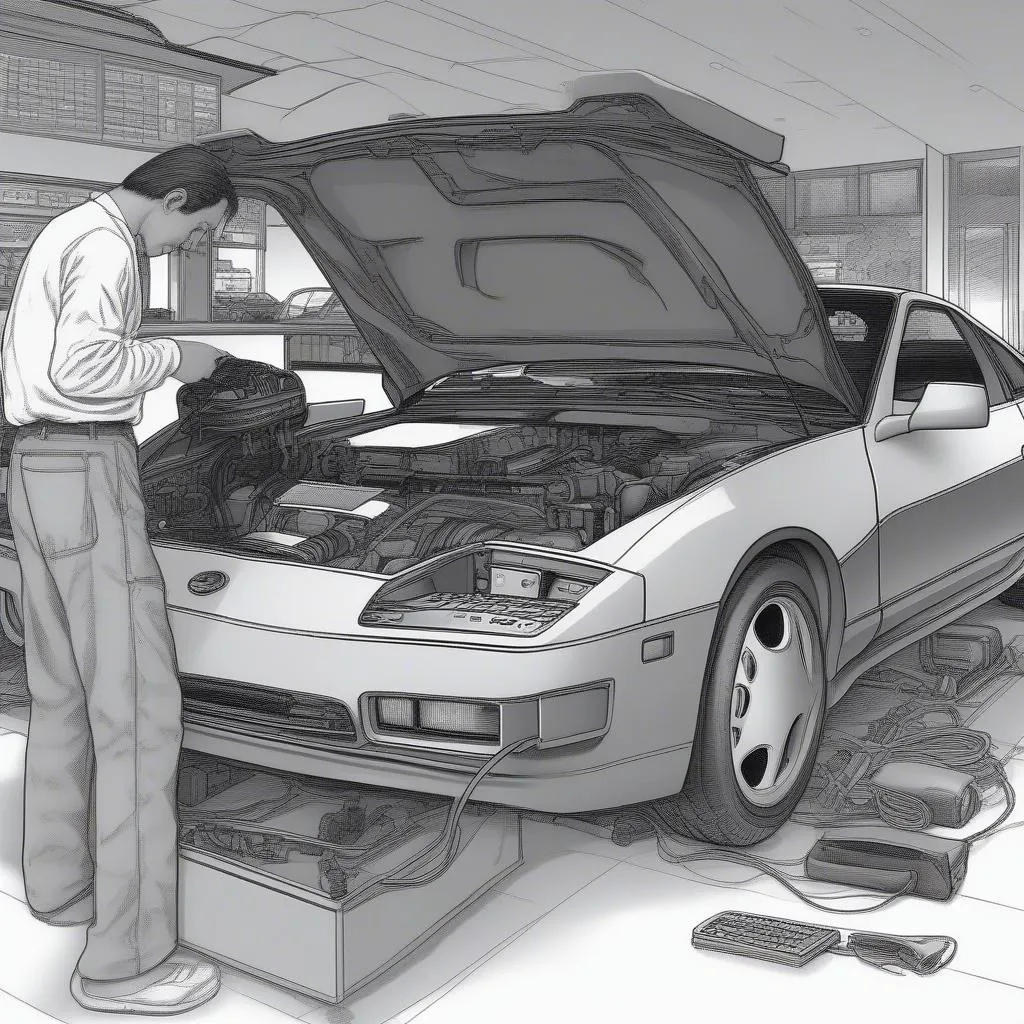 1993 Nissan 300ZX Scan Tool