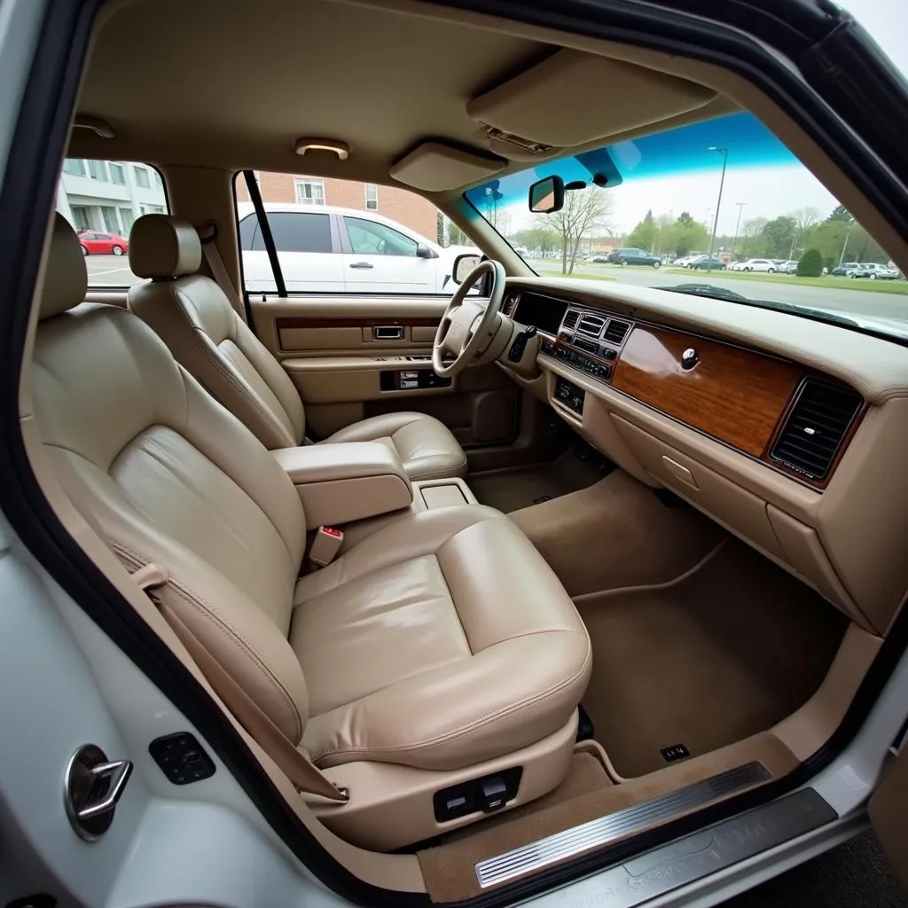 1995 Lincoln Town Car Interior