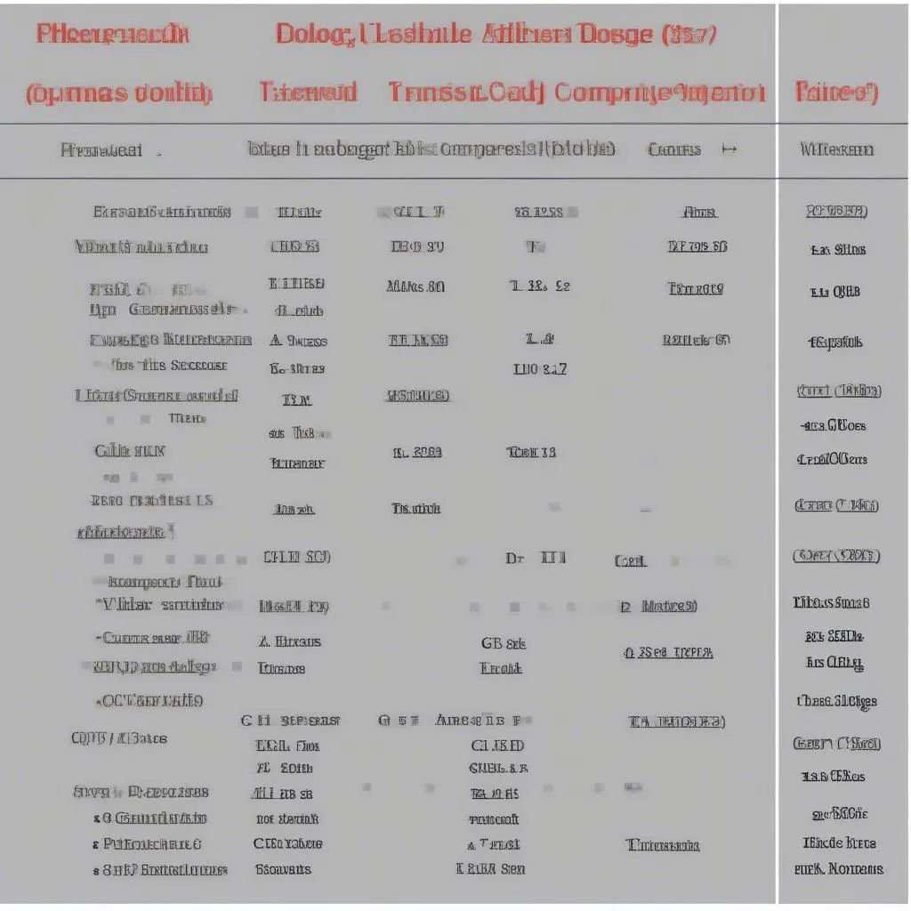 1997 Dodge Scan Tool Comparison