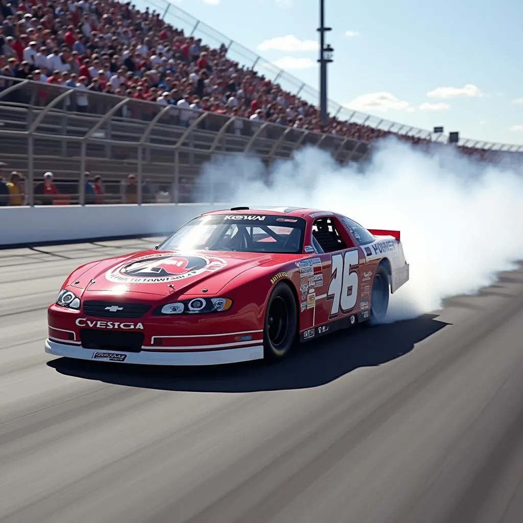 200 Chevrolet Monte Carlo stock car racing on a track