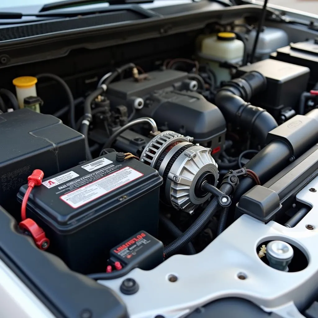 2007 Toyota Avalon Engine Bay