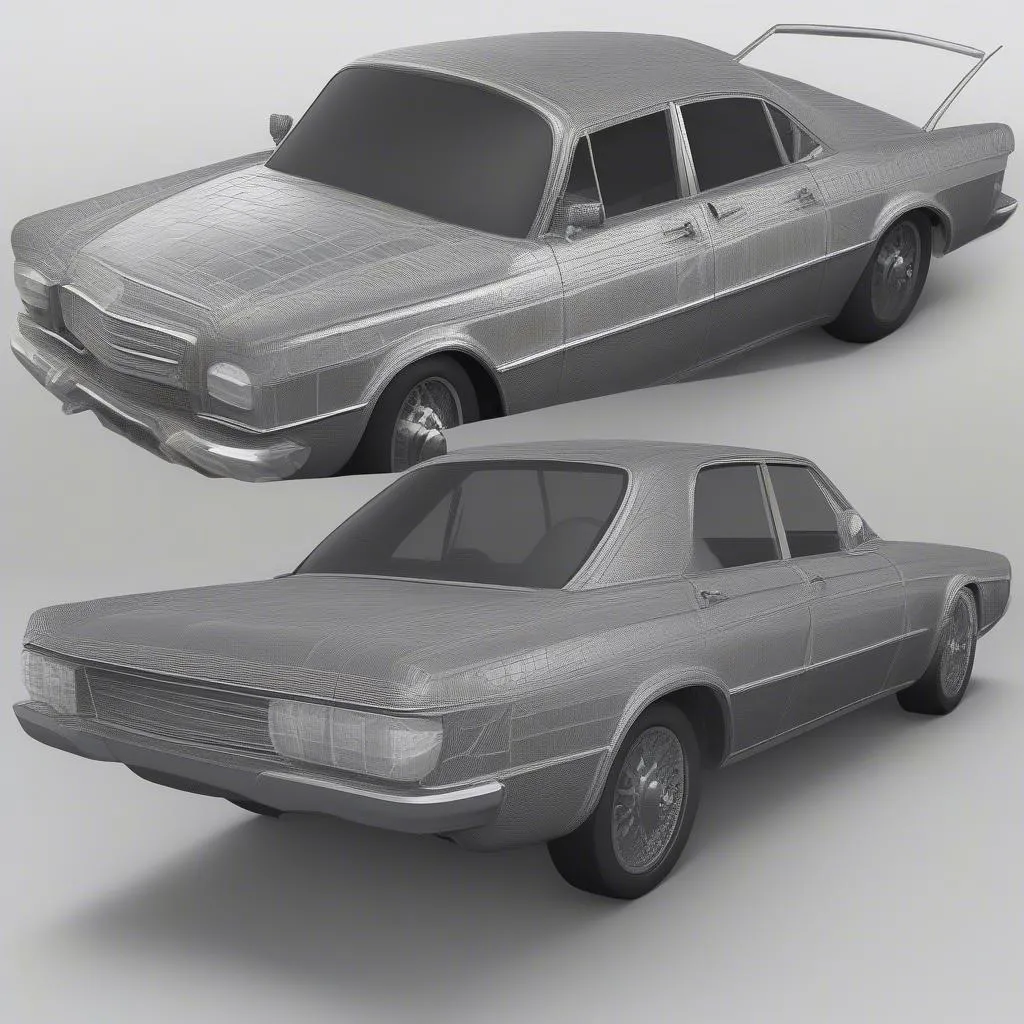 3D Model of Car