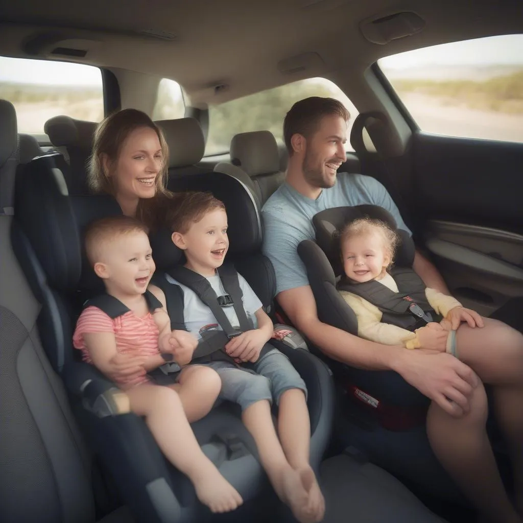 4-in-1-car-seat-family