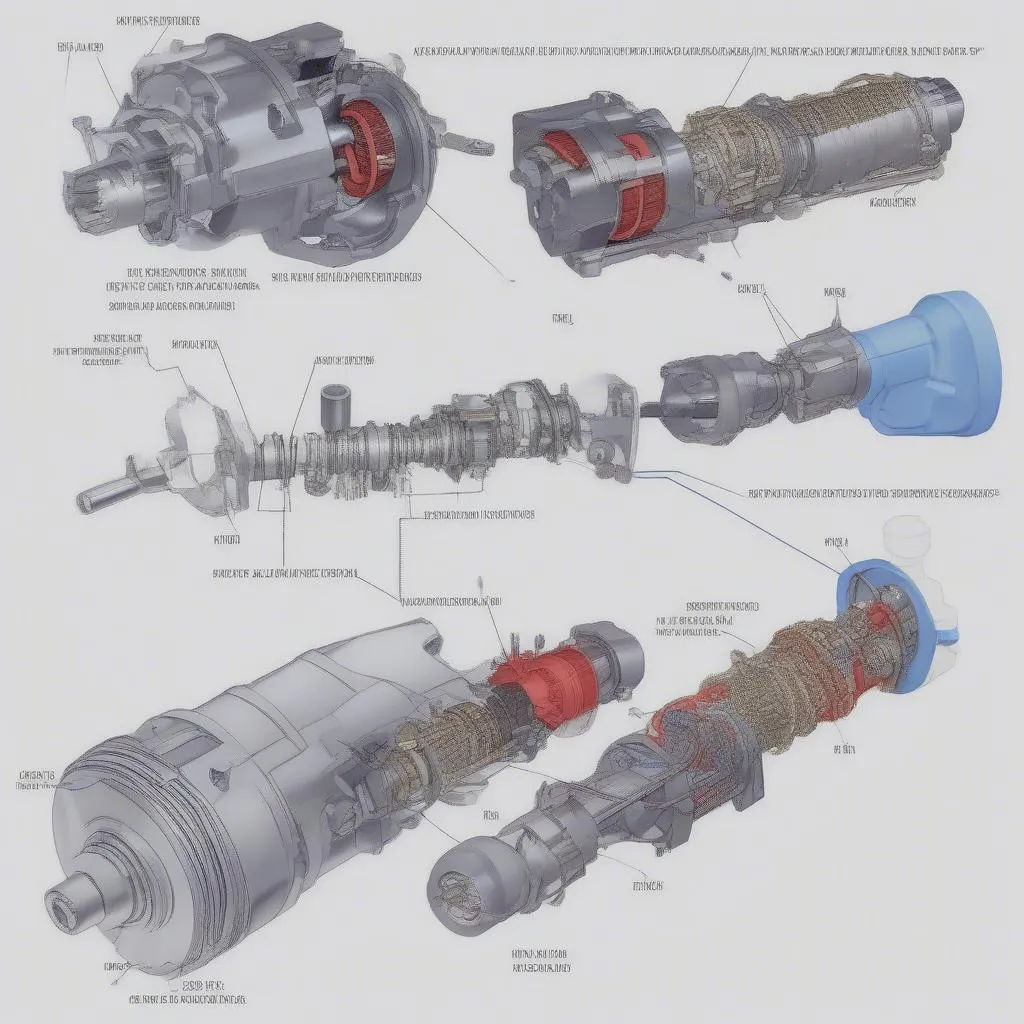 4L60E Transmission Components