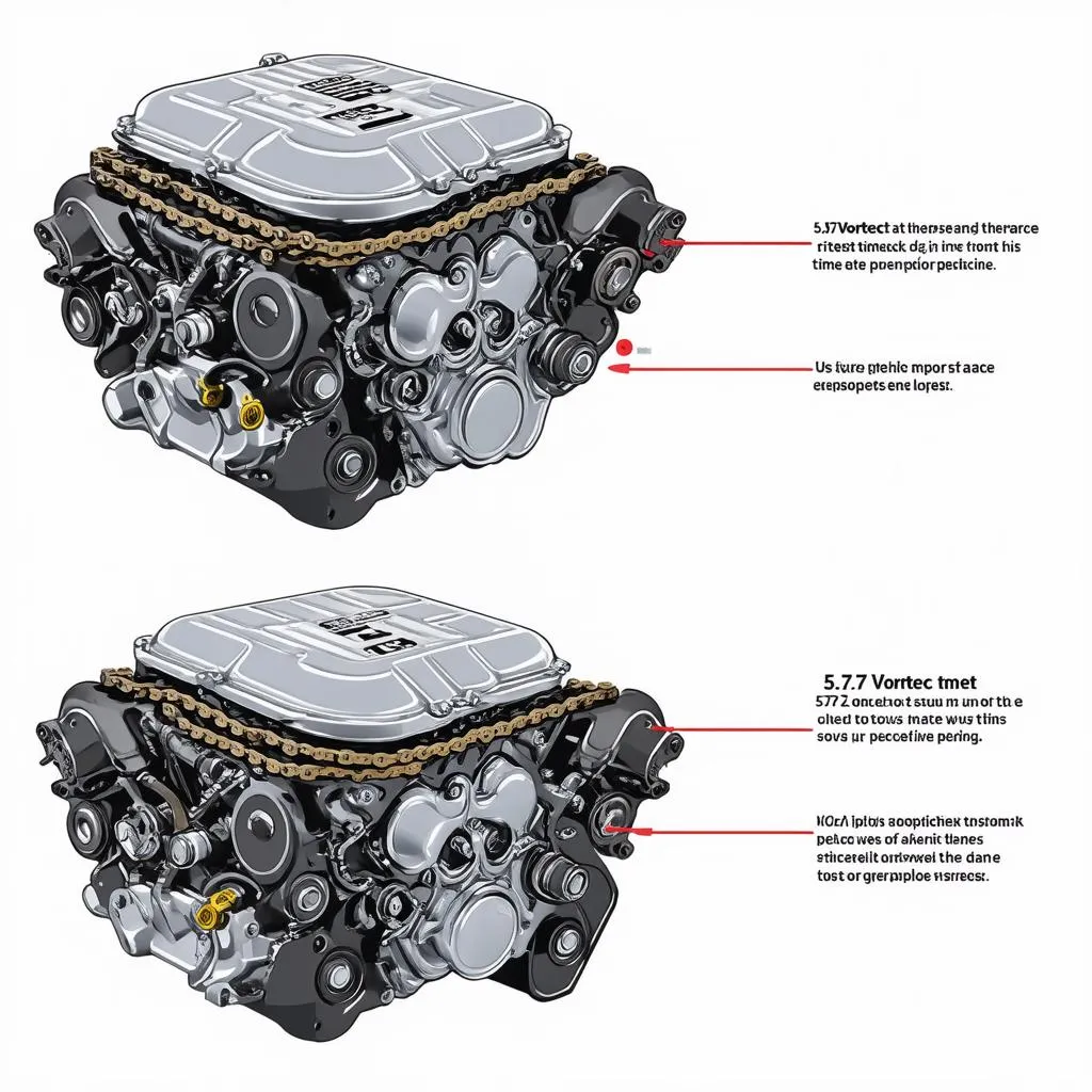 5.7 Vortec Timing Chain